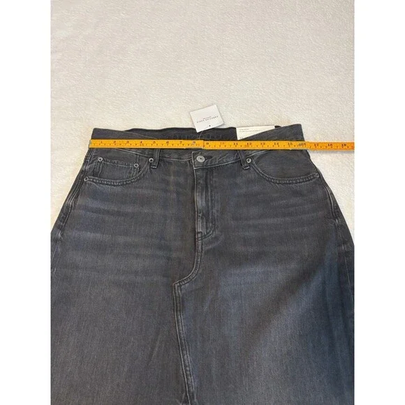 American Eagle 90's High Rise Denim Maxi Skirt Size 12